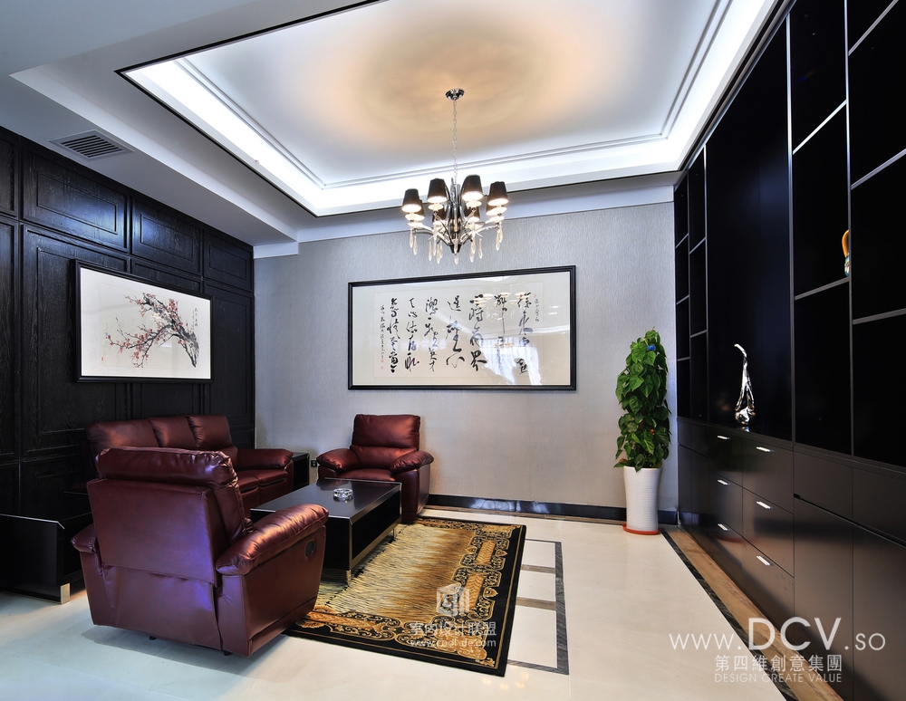 陕西商务型金融机构设计-洛川鼎信投资管理公司办公室-29