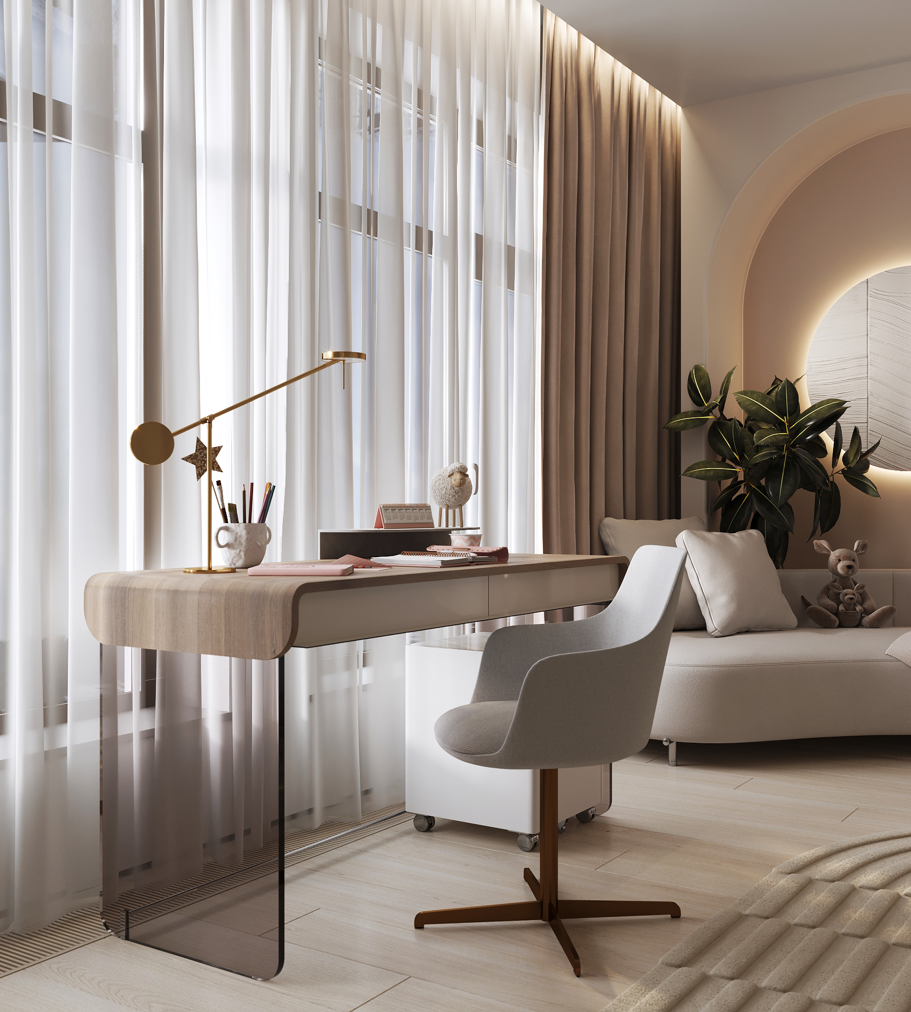 GIRL'S ROOM (IMPERIAL YACHT CLUB APARTMENT)-10