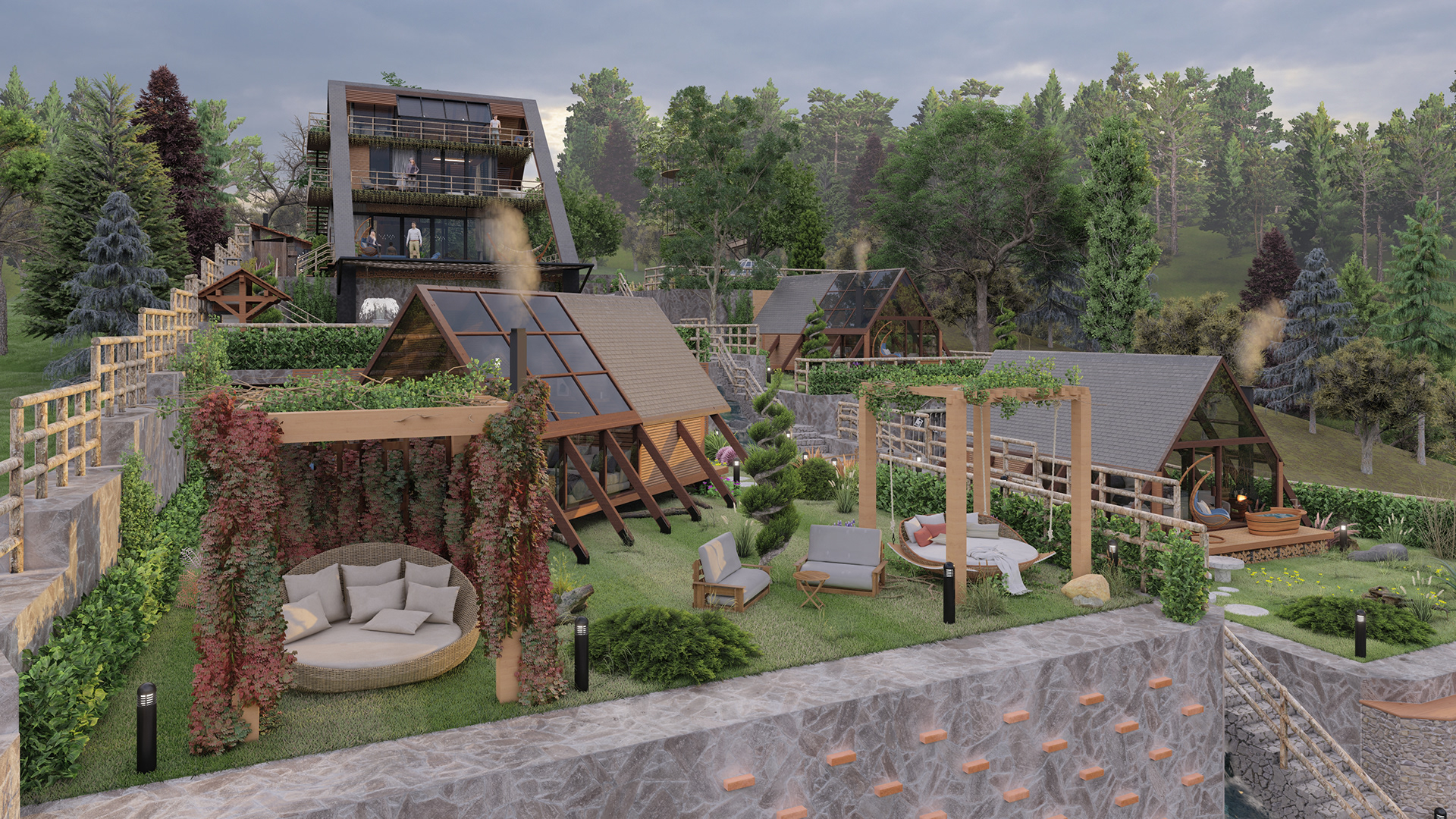 ECO RESORT & SPA 景观与室内设计-21