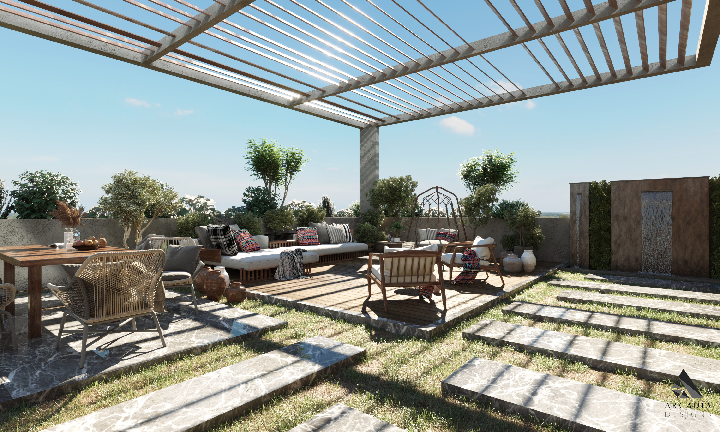 Roof Garden - ASEBE HOTEL-2