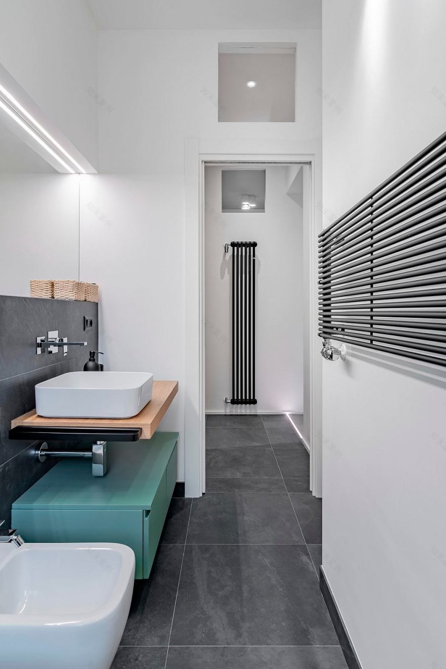 Casa T4 公寓室内设计丨意大利罗马丨Caleidoscopio Architettura-10