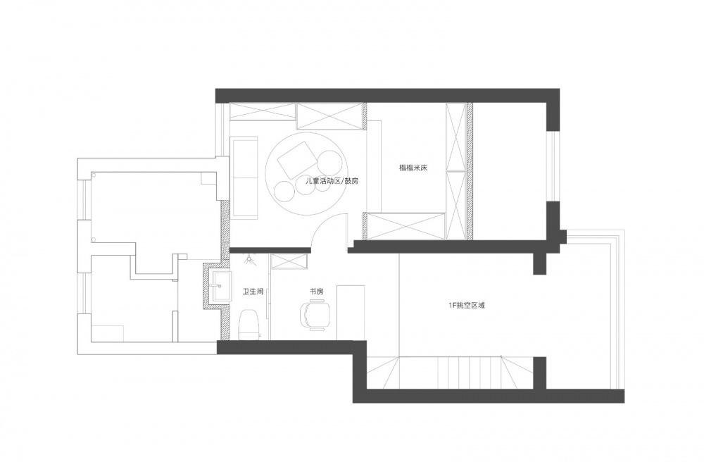 MUJI 风温馨复式家居，极致空间利用-4