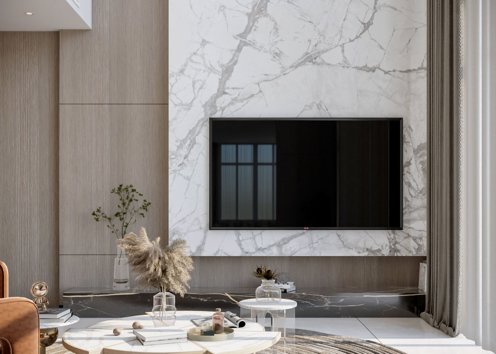 接待设计现代风格丨沙特阿拉伯-7