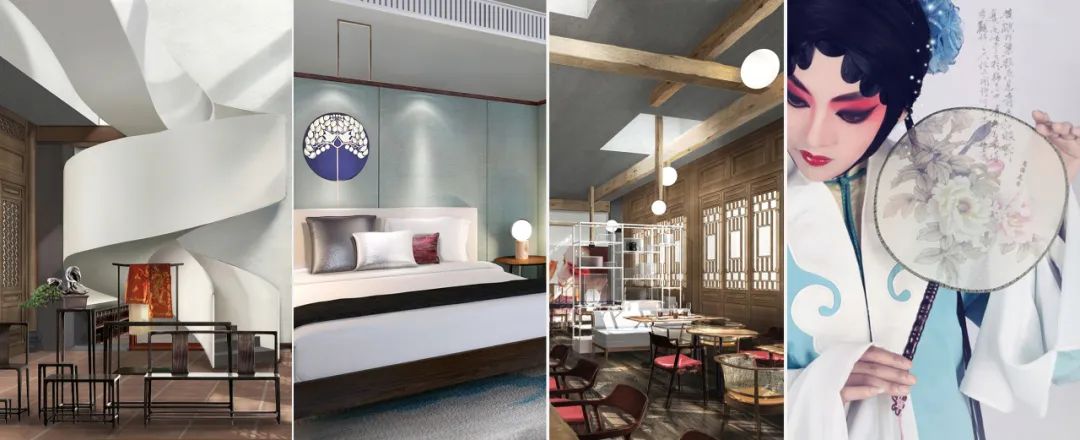 《西厢记》戏曲元素融入民宿设计,打造暧昧空间-21