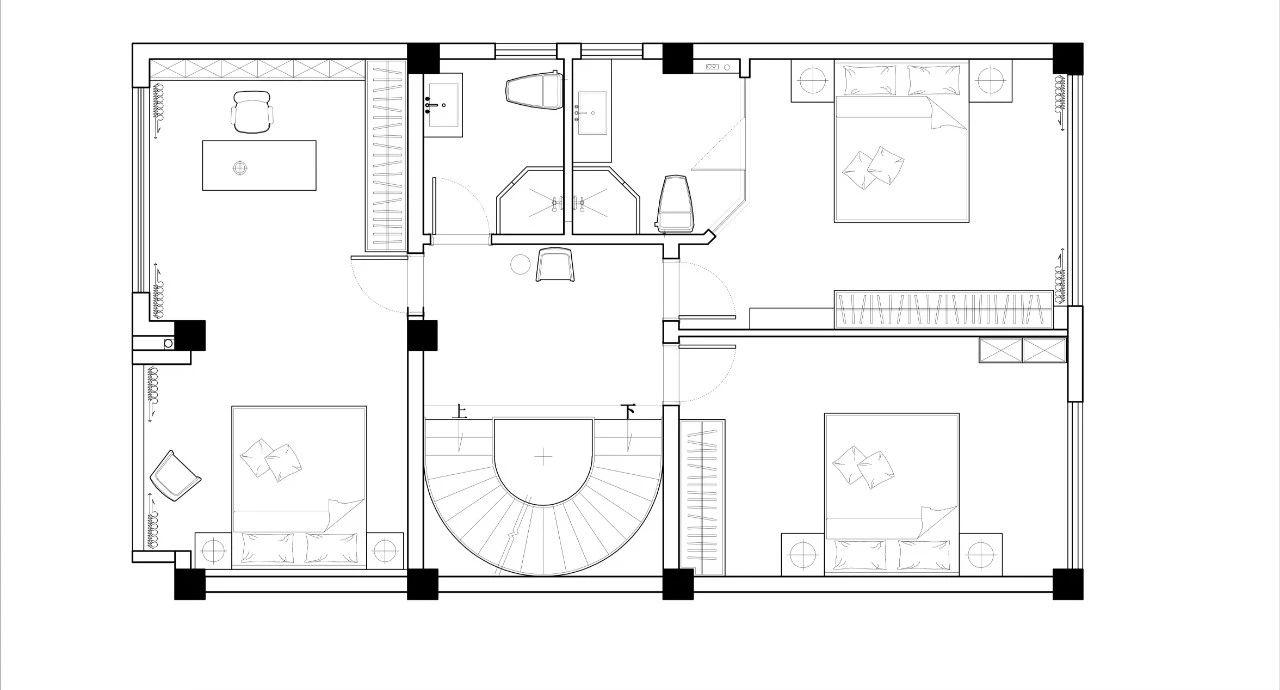 吕滨工作室蒂凡尼的早餐丨点石·亚太墅装吕滨工作室-8