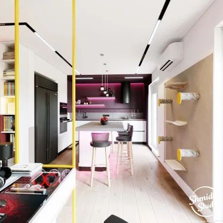 轻奢高级灰公寓丨俄罗斯设计工作室 Gennady Shmidt-78