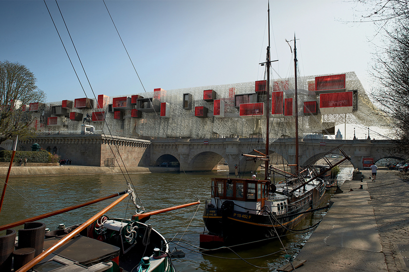 游动的微型城市 · voluntary ghetto 设计丨法国建筑师 stéphane malka-4