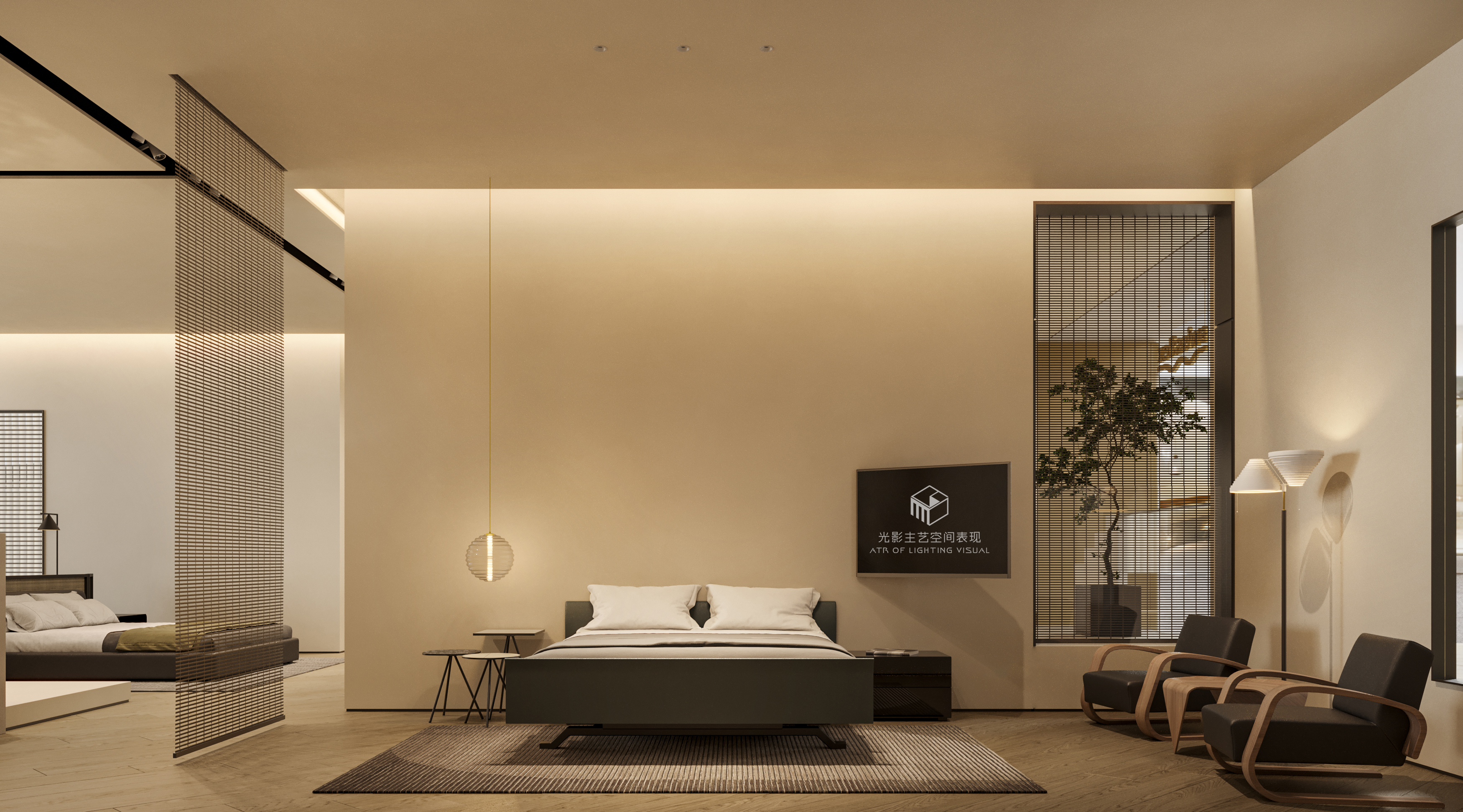 两套家居展厅空间表现丨李一空间设计事务所-16