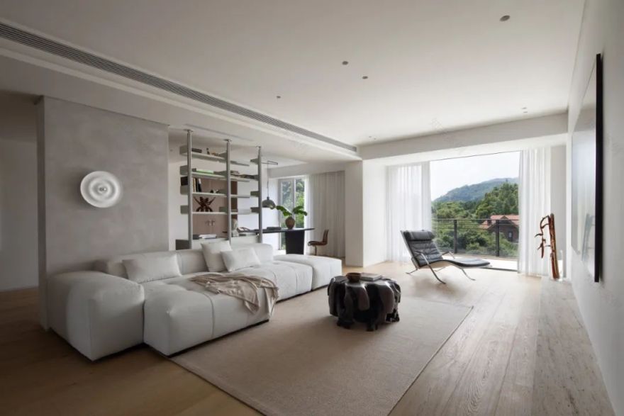 极简纯粹的 187㎡二人世界 · 杭州和家园三室两厅设计丨中国杭州丨菲拉设计-11