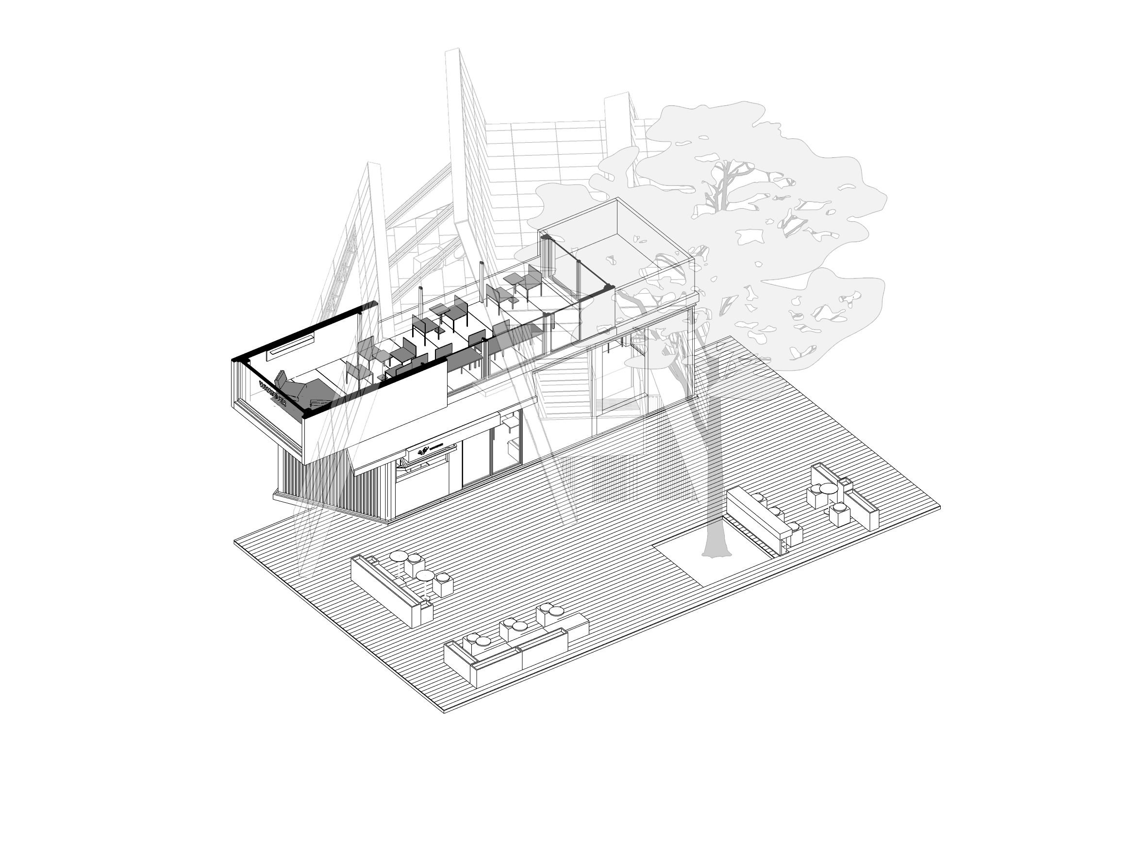 Whatever 咖啡苏州湖滨新天地店丨中国苏州丨平介设计-56