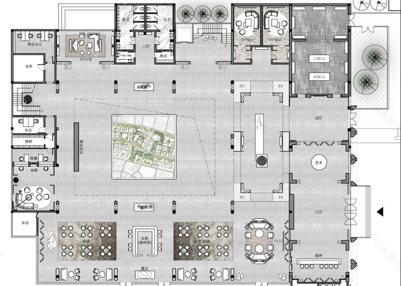 成都国际城售楼处-25