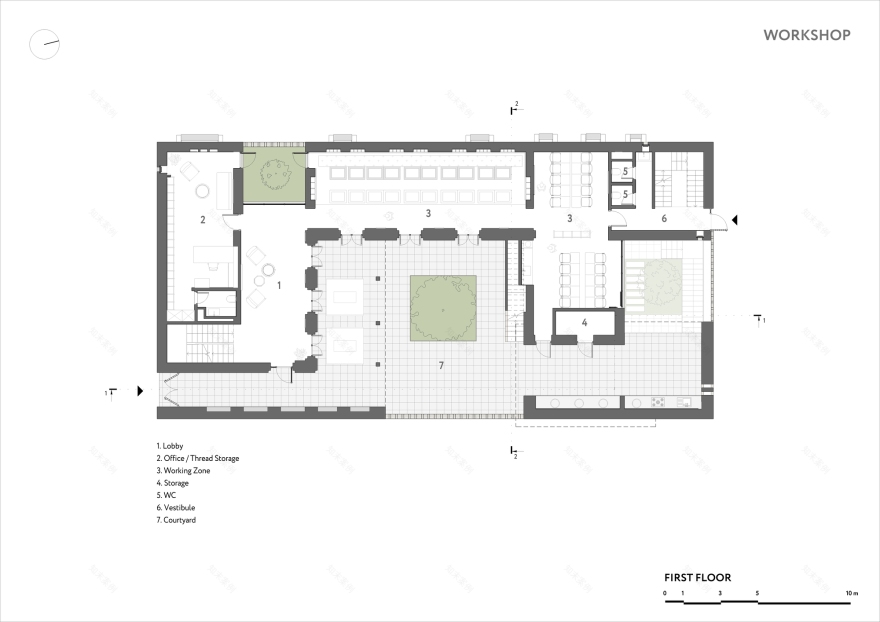 玛迪娜·卡西姆巴耶娃博物馆的苏扎尼刺绣品丨乌兹别克斯坦塔什干丨ARC Architects-30