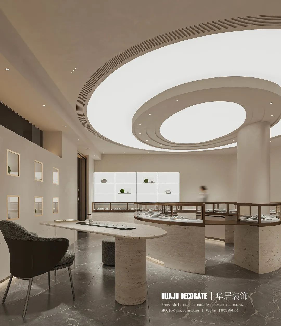 中古风首饰展厅丨中国揭阳丨华居装饰-5