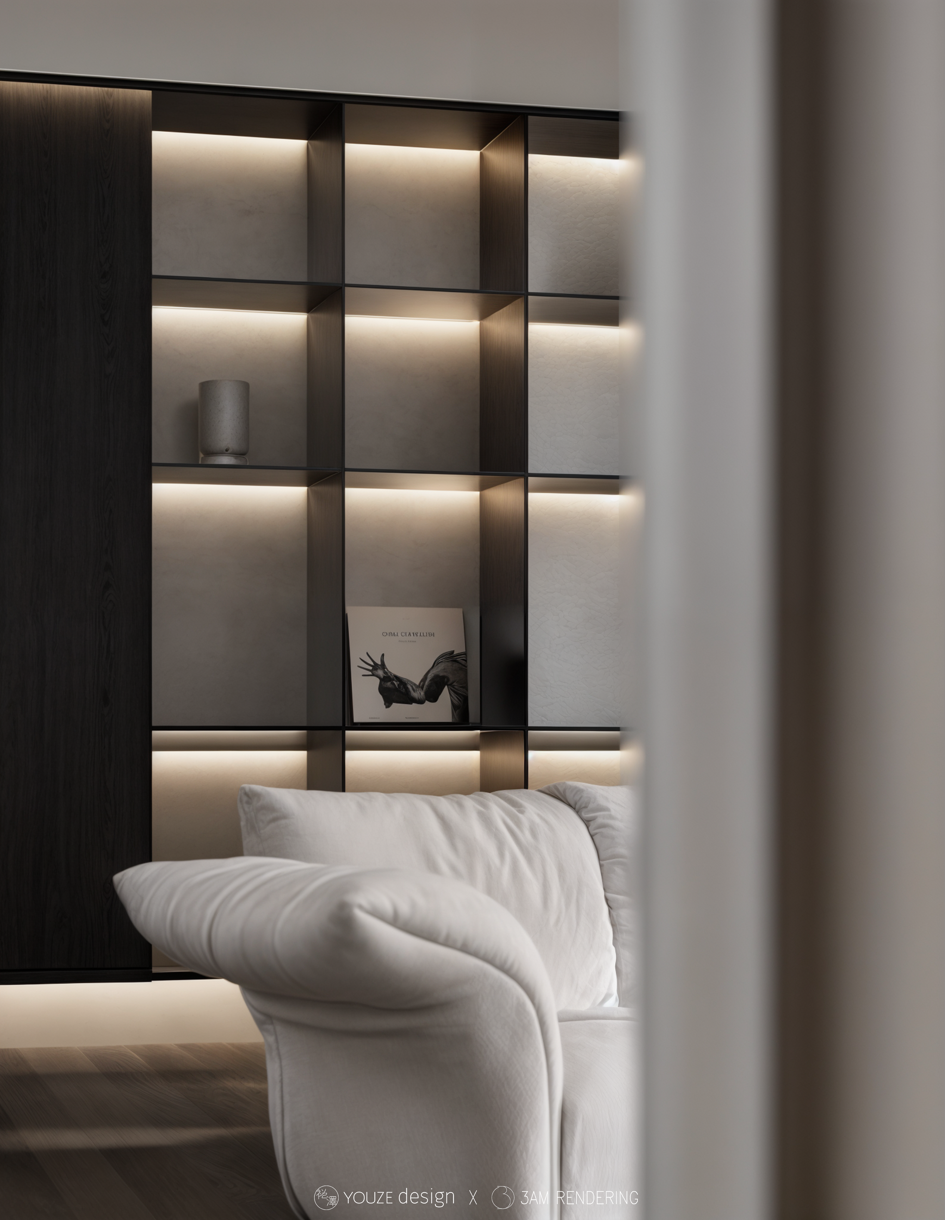 渲染项目 现代风格丨中国台湾丨3AM-8