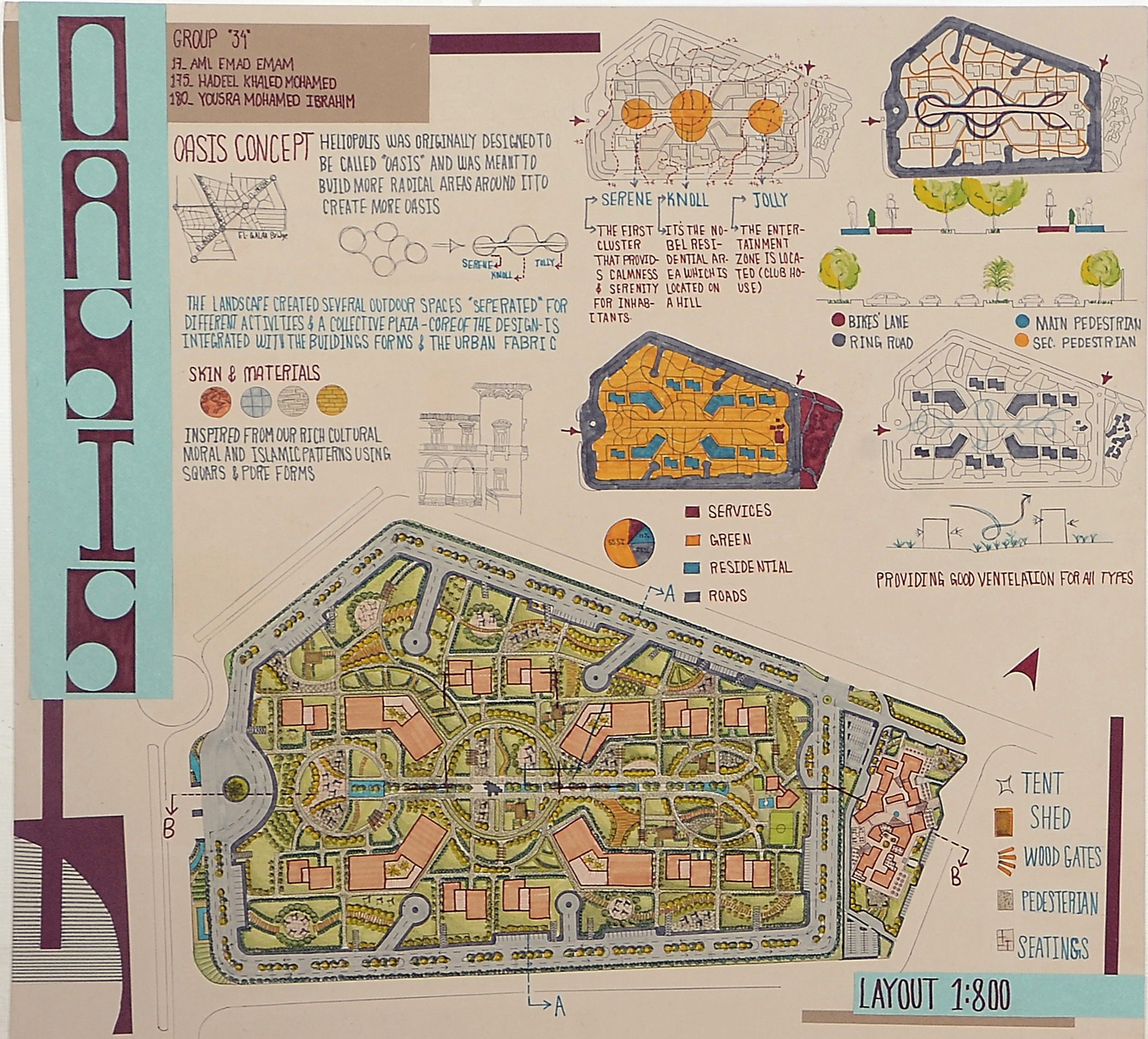 绿洲住宅小区丨3rd Year Architecture-2