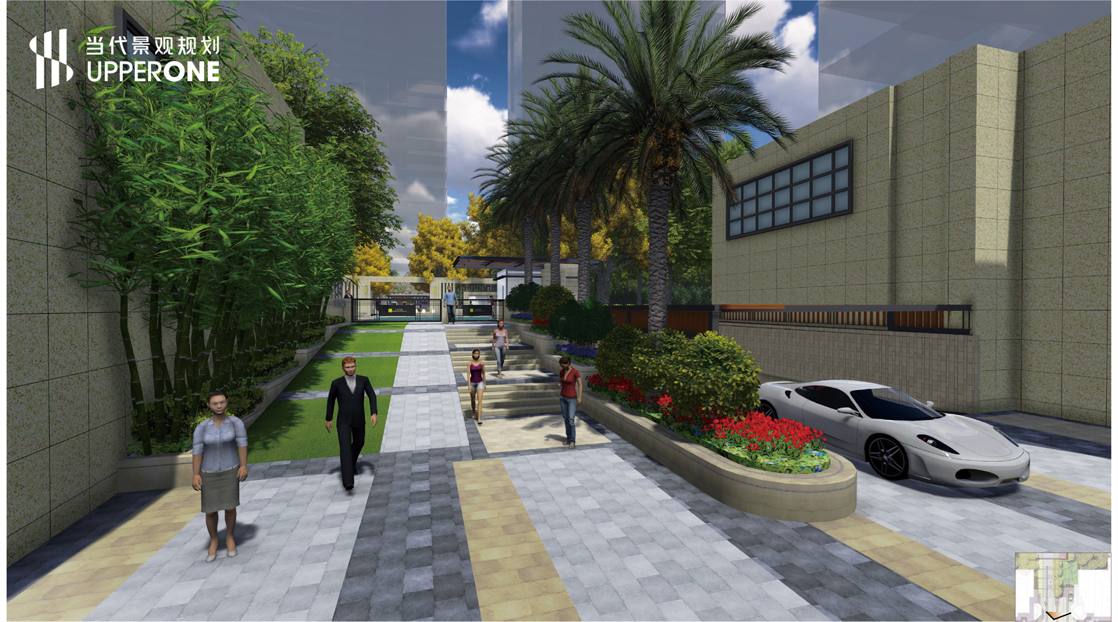 江西赣州江湾名都景观设计分享|当代景观规划-1