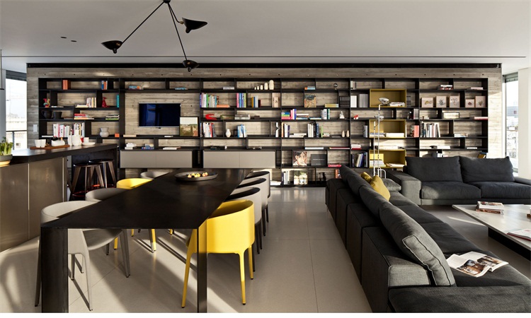 豪华别墅 现代风格Open and transparent to the city-17