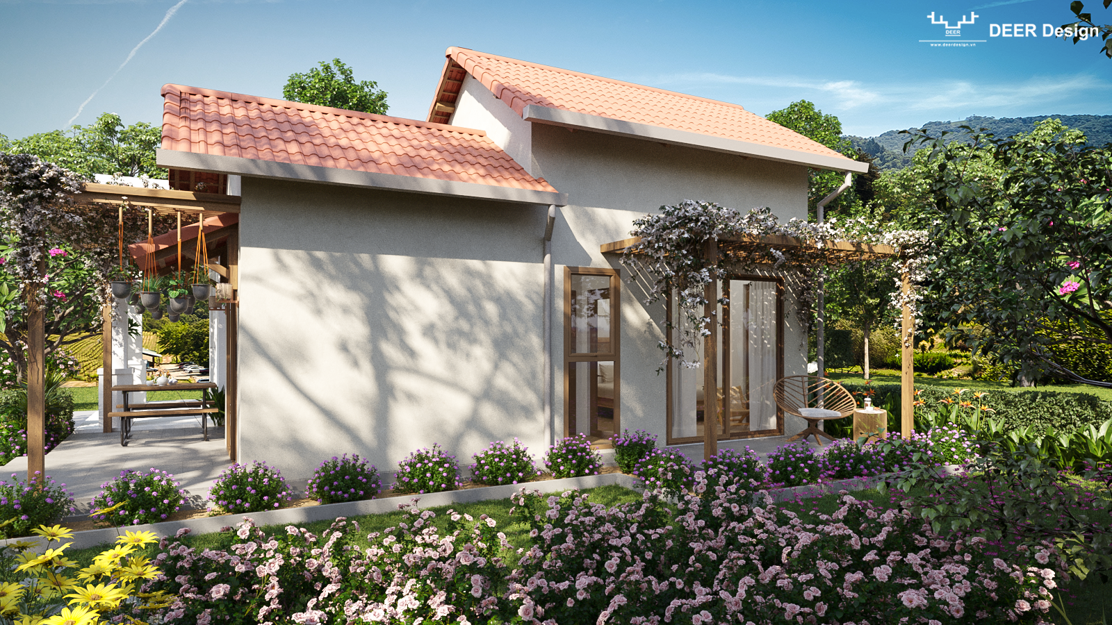 越南小花园住宅丨DEER Design-3