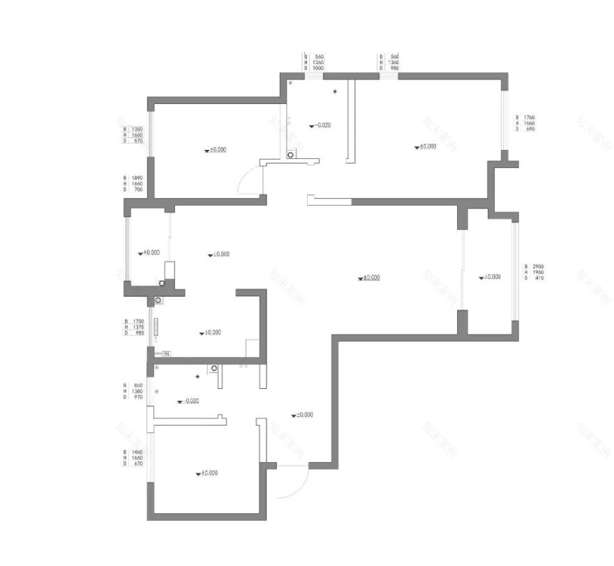 墨绿色轻复古的128平米西安住宅丨中国西安丨红杉创意设计-14