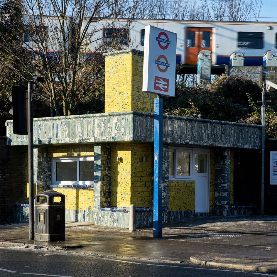 assemble kiosk seven sisters station art on the underground-5