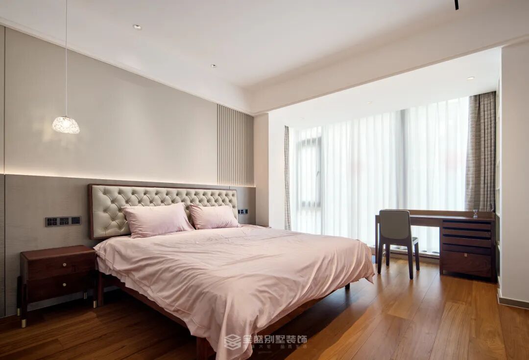 360㎡现代风|市心府：木中藏雅，无序藏奢-44