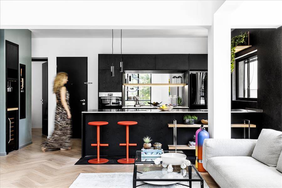 特拉维夫90平米公寓全面翻新丨以色列特拉维夫丨Shlomit Galis（沙龙米特·加利克斯）-22