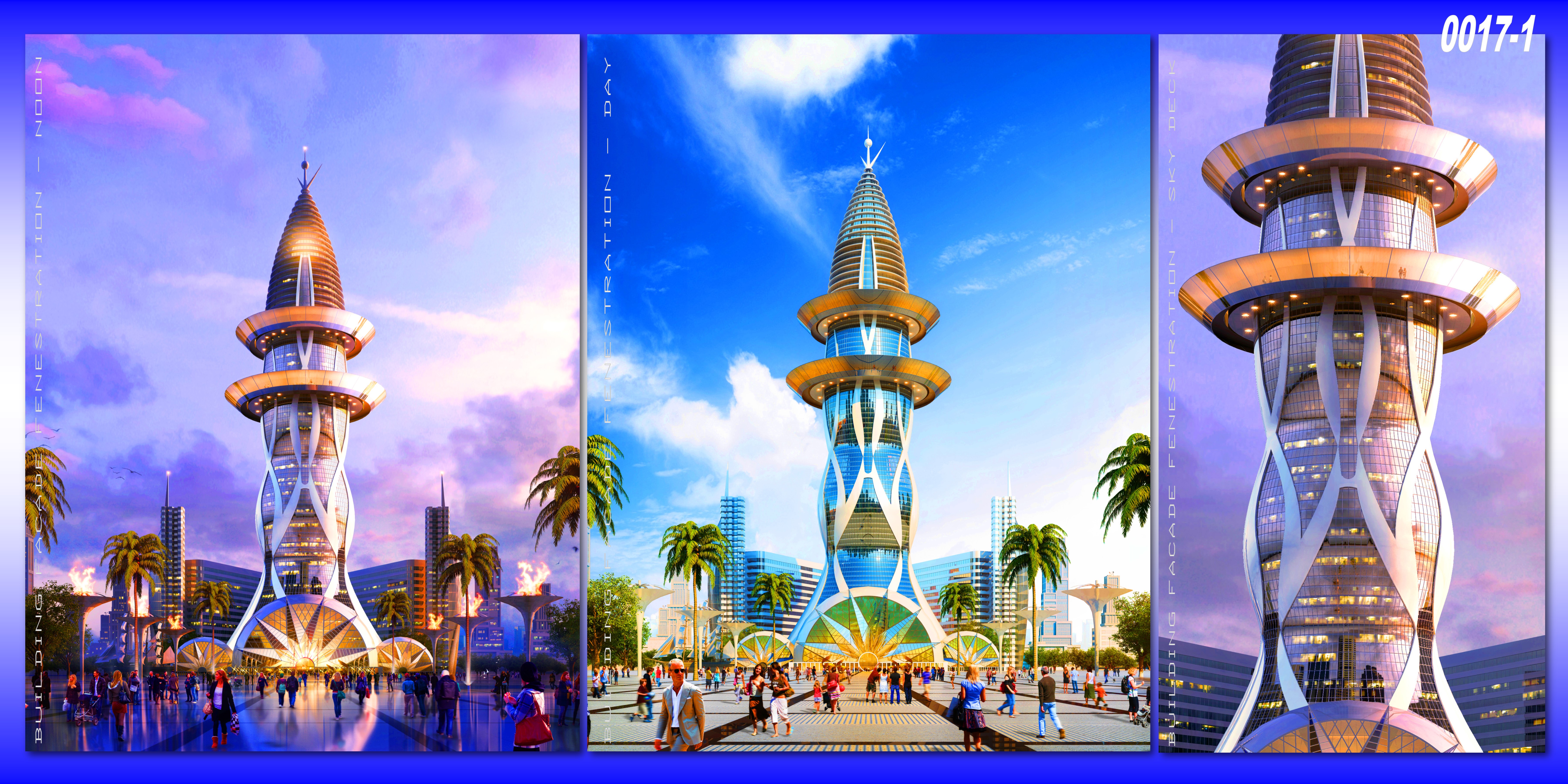 VivoMar · 绿色环保的未来办公餐饮酒店综合体设计-27