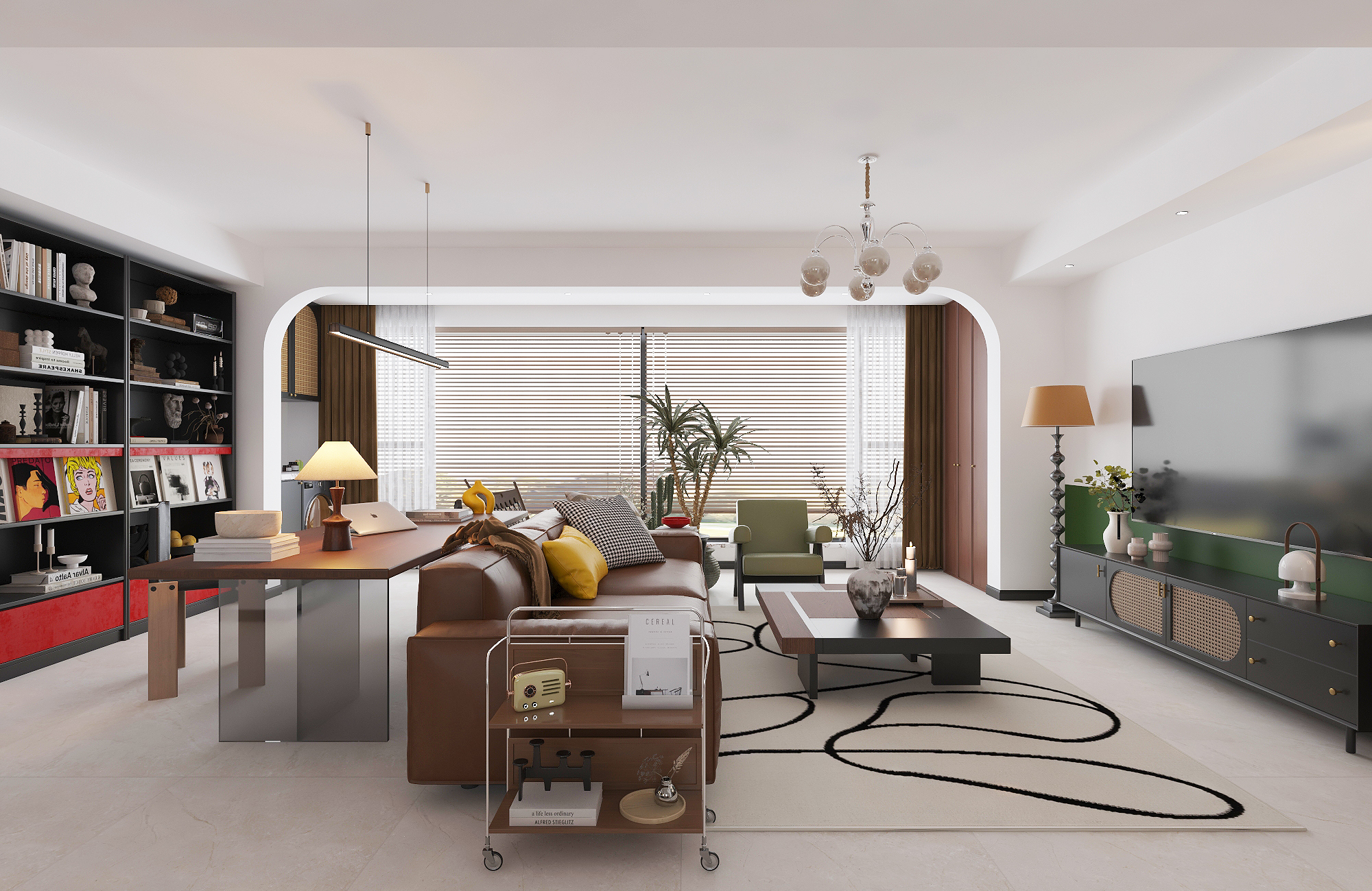 成年人的家//中古包豪斯多巴胺颜色-7