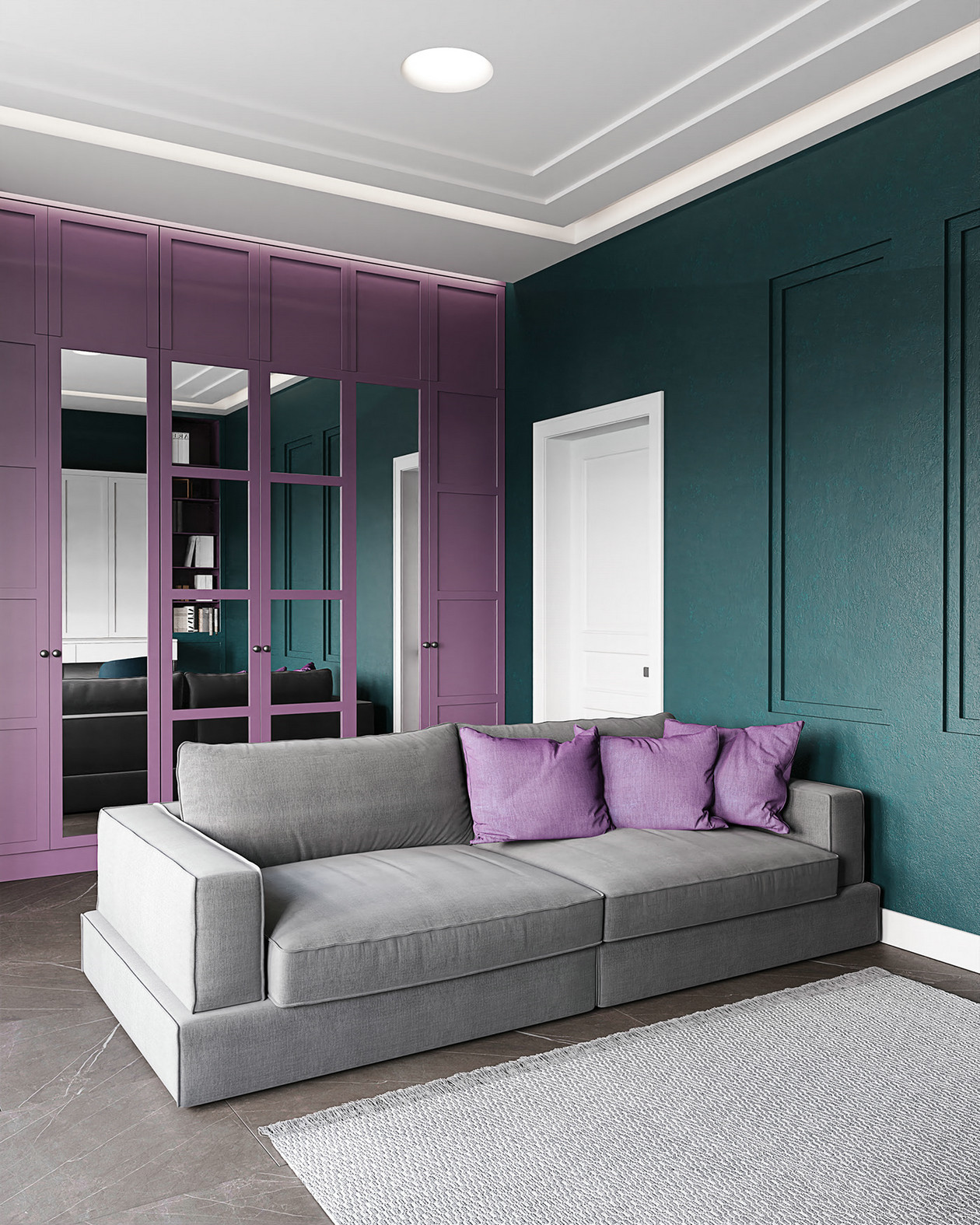 高级黑+蓝色组合设计-18