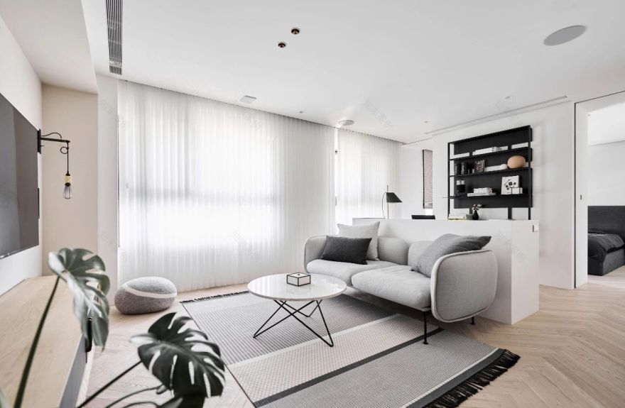 150 款沙发背景墙设计-118