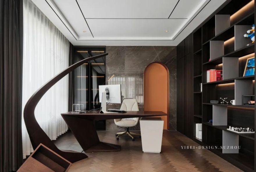 静谧江南院落 · 苏州中海独墅岛别墅设计丨中国苏州丨一贝设计-88