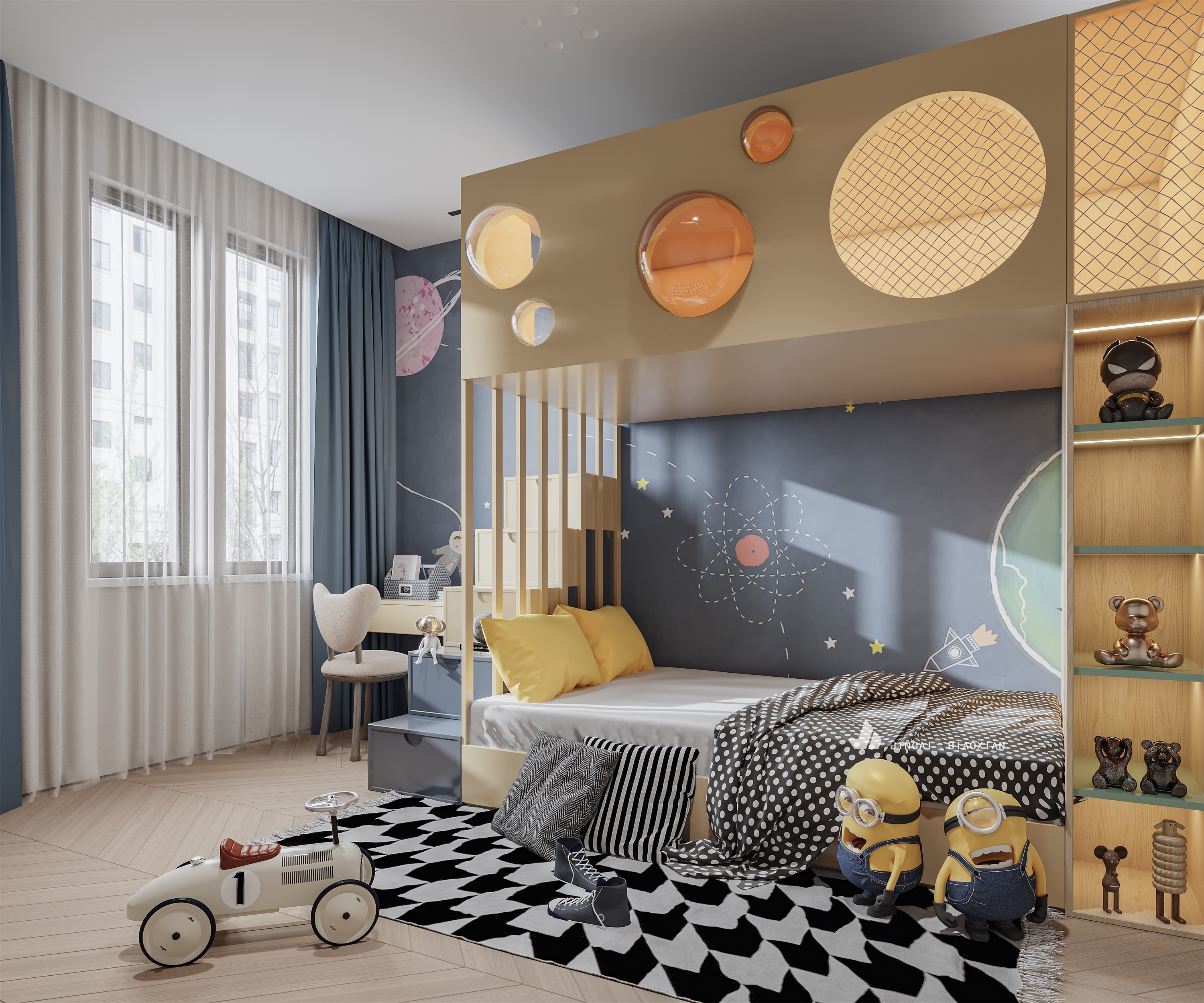 2021 年最新室内设计渲染作品-32