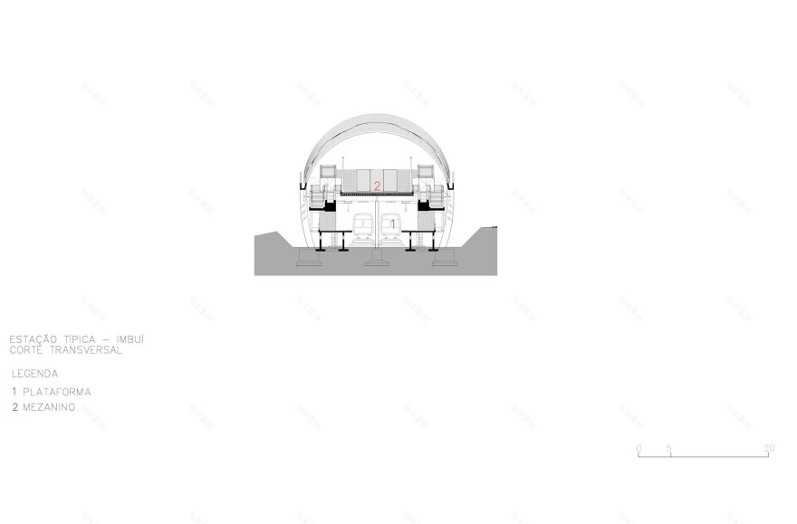 巴西萨尔瓦多地铁二号线 | 融合自然与文化的现代交通枢纽-22