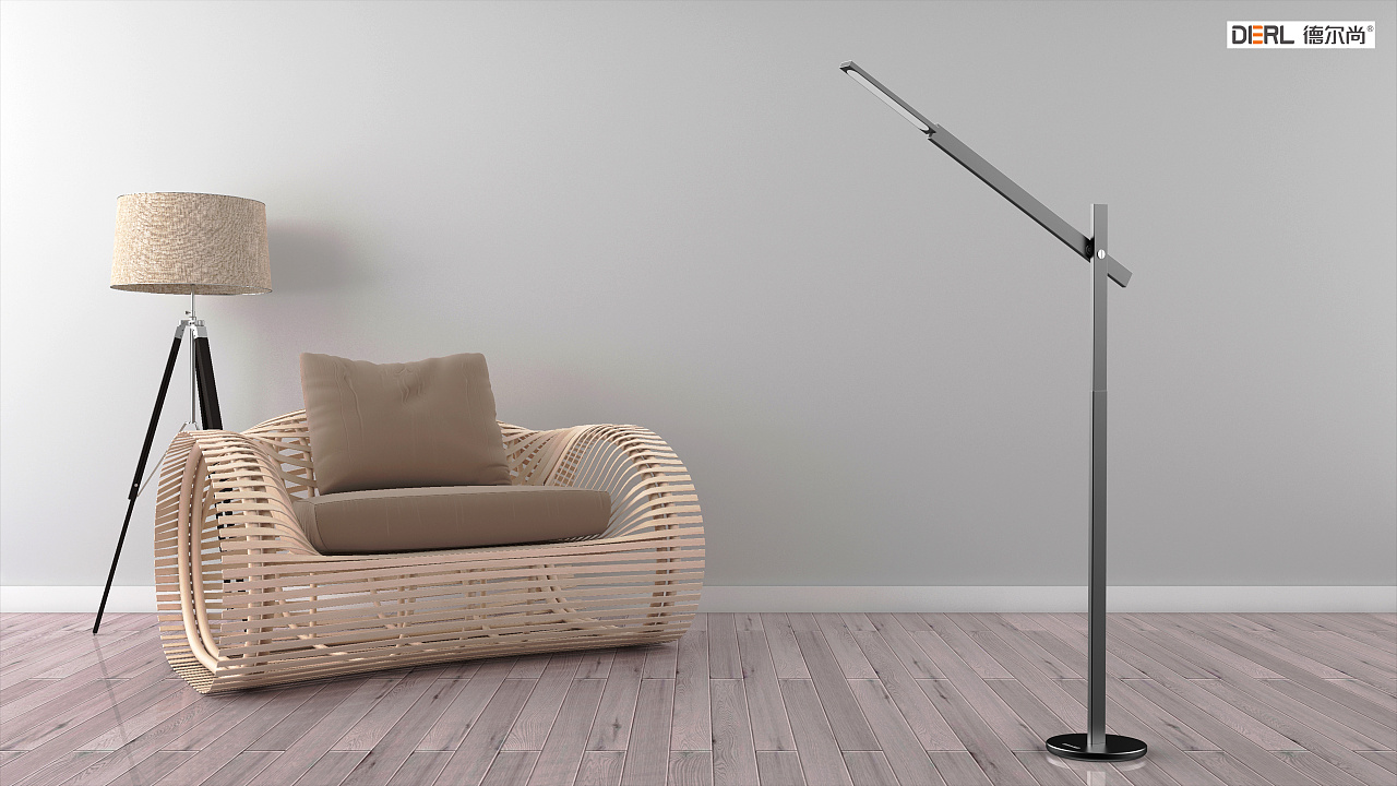 简约时尚的家居落地灯设计-18
