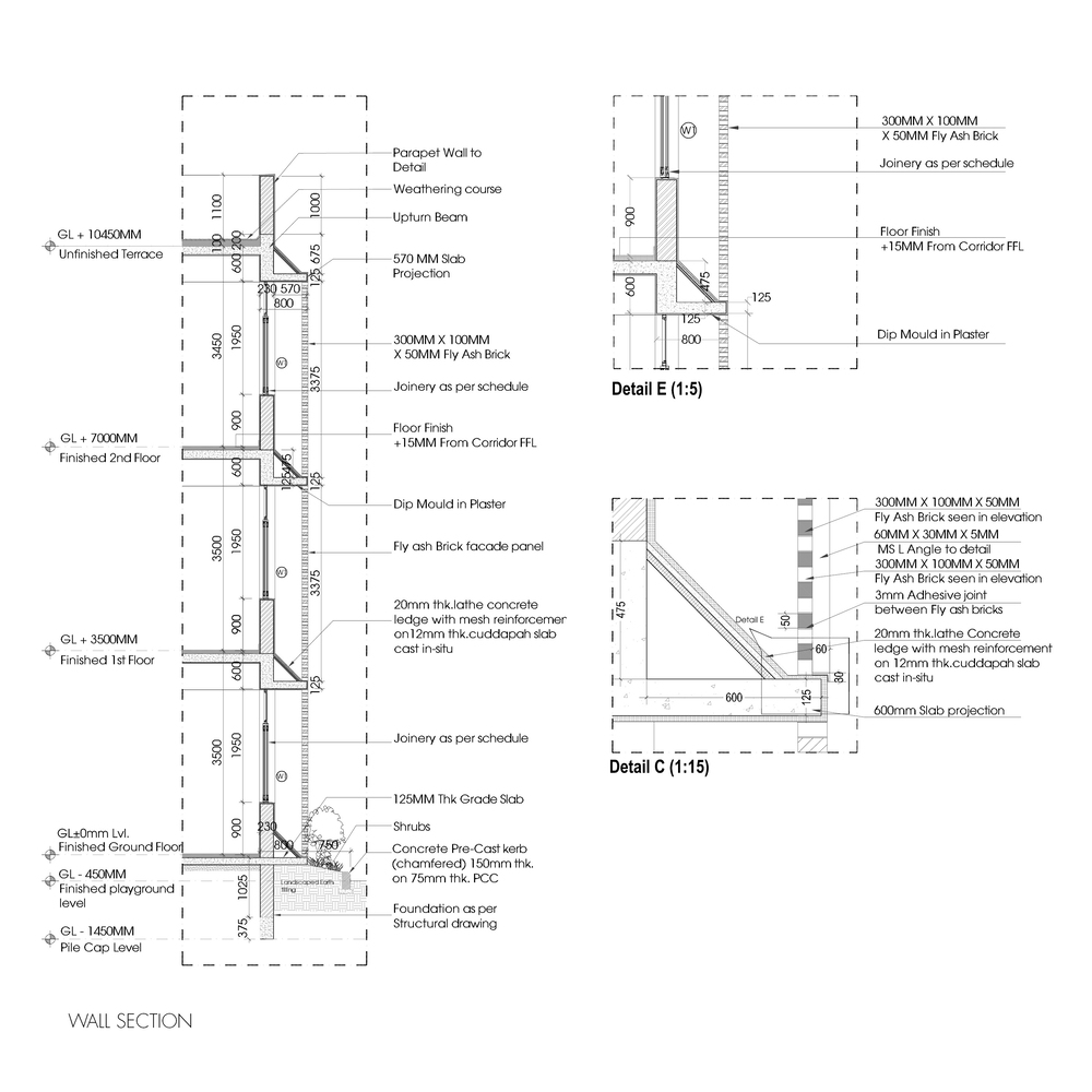 印度马哈里希 Vidya Mandir 学校丨印度金奈丨KSM 建筑事务所-51