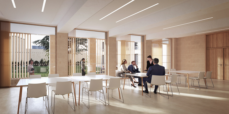 尼姆市中心行政法庭扩建项目丨法国丨CoCo architecture等-6