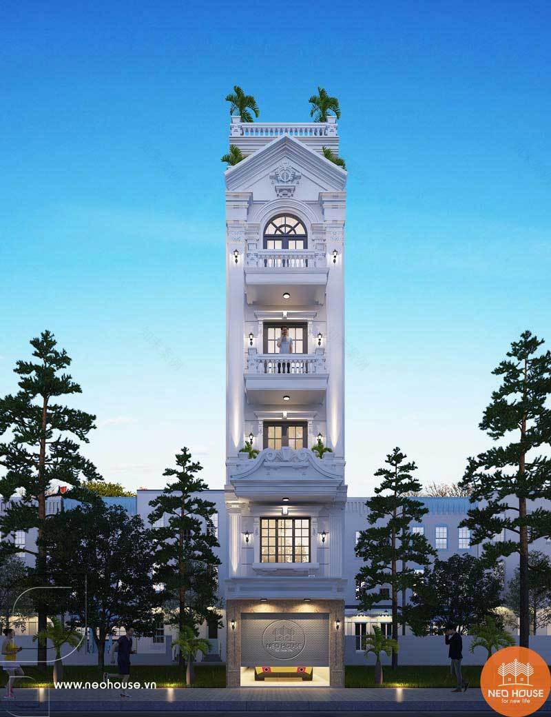 65+现代古典风格街边住宅设计案例-18