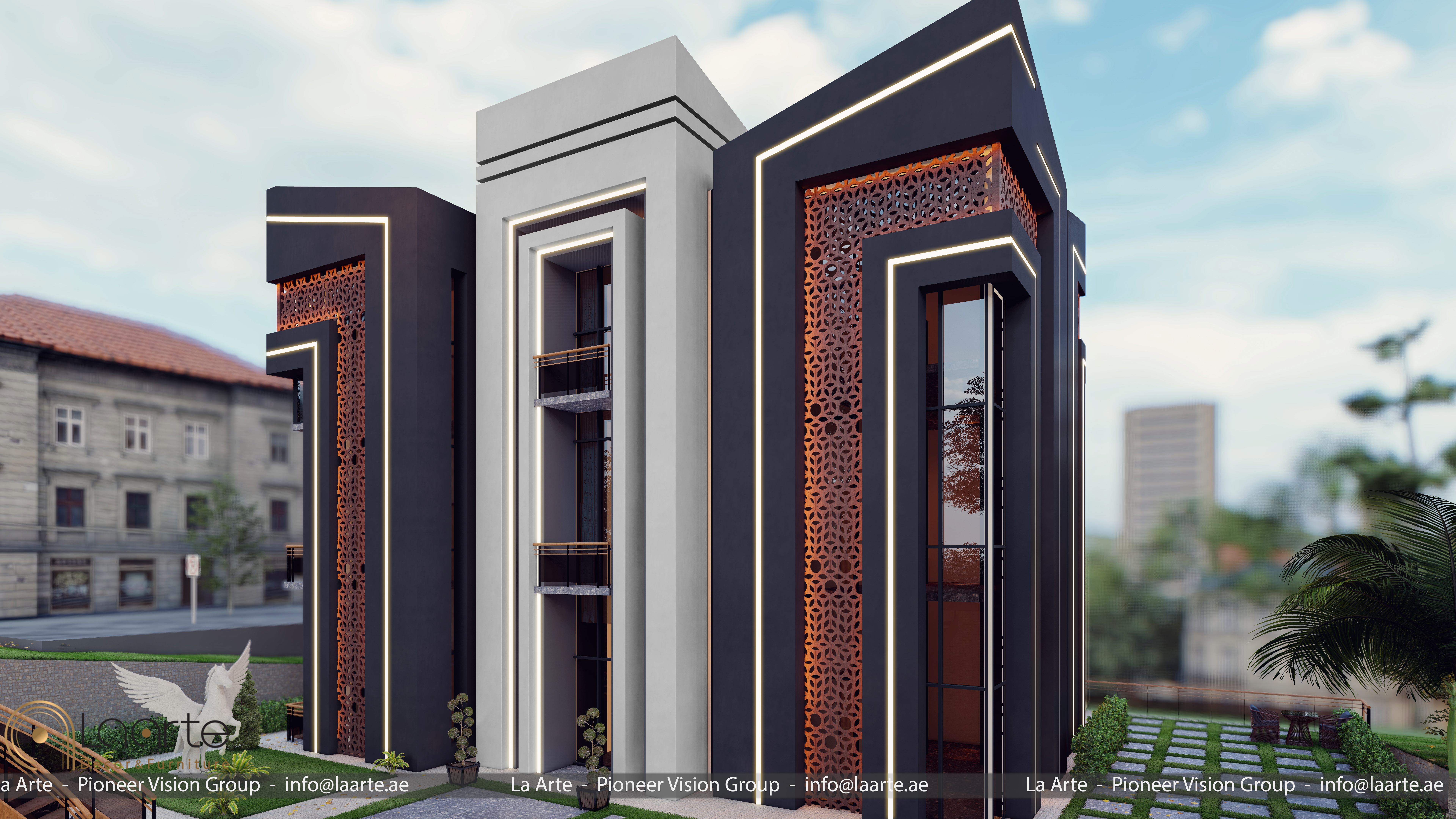 欧洲现代别墅设计丨laarte.ae-10