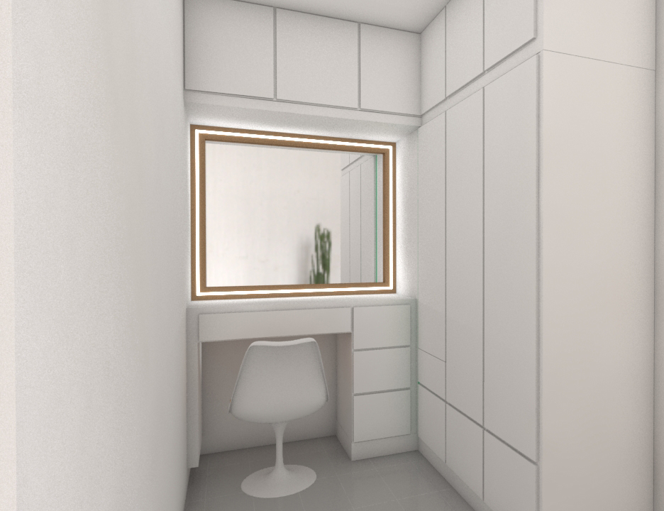 WARDROBE & LED WALL-4