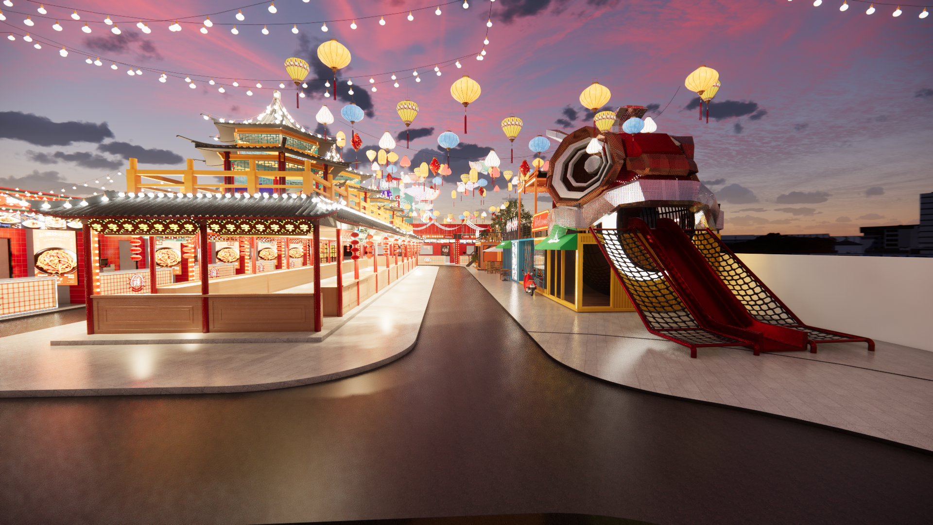 国潮夜市 新星夜市设计-11