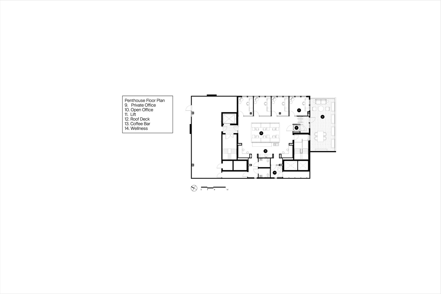 美国 UTA 娱乐公司时尚办公空间丨美国纳什维尔丨HASTINGS Architecture-18