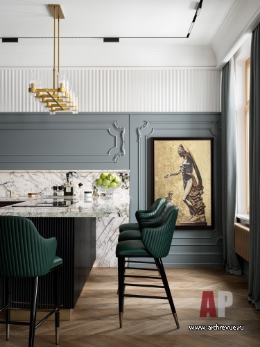 圣彼得堡3室度假公寓室内设计丨俄罗斯圣彼得堡丨Зуева Анна（安娜·祖耶娃）-29