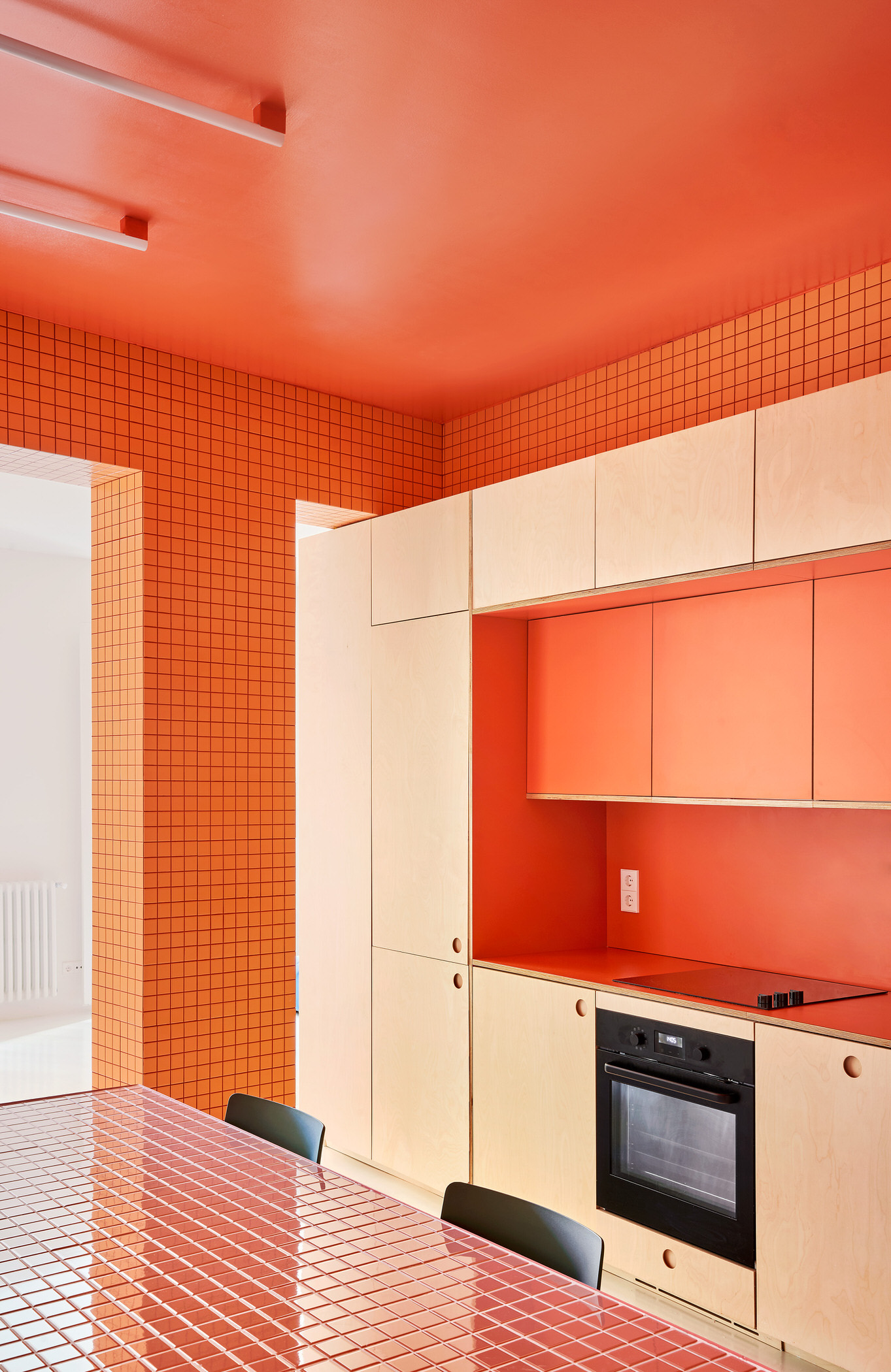 马德里紧凑型公寓丨西班牙马德里丨Gonzalo del Val + Toni Gelabert-0