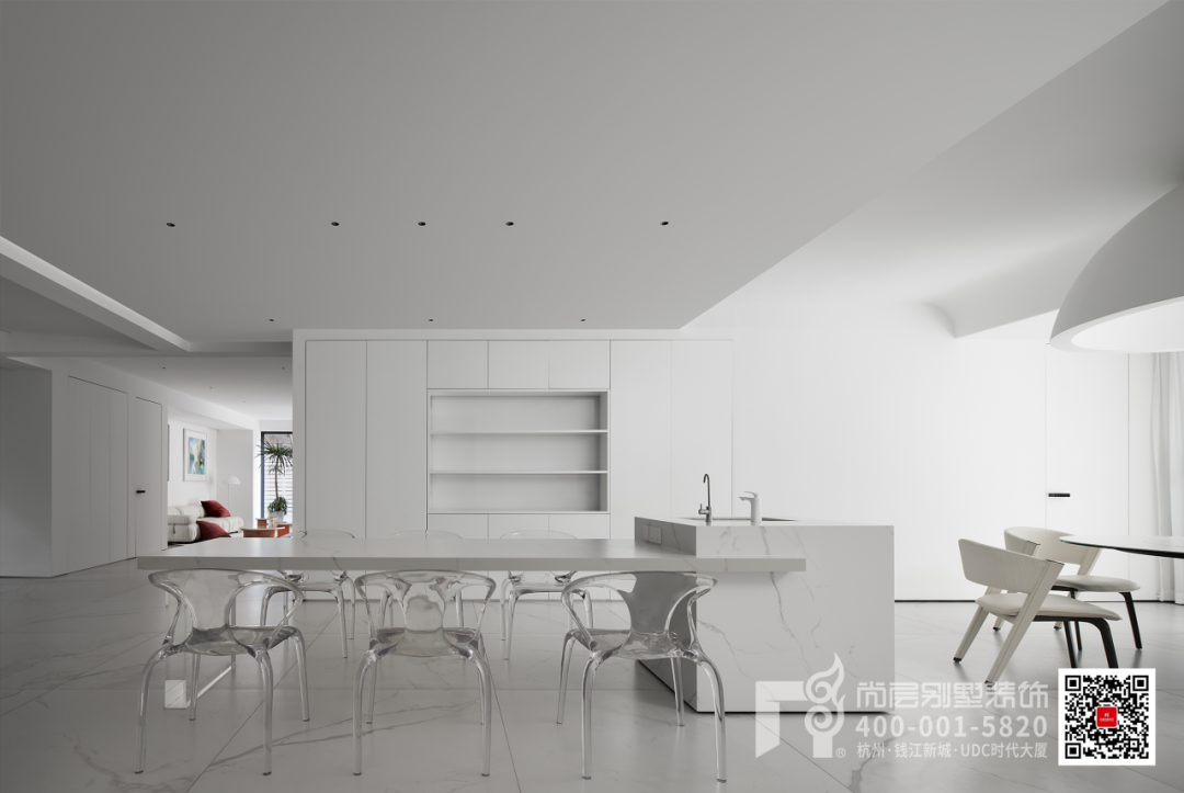 1030㎡现代简约·解构主义与留白美学的空间叙事-32