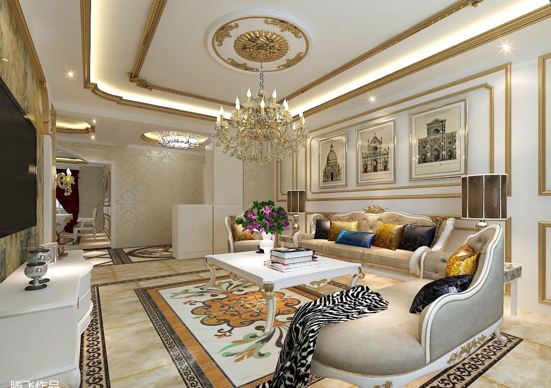 
百合装饰设计师滕飞法式宫廷风格 -1