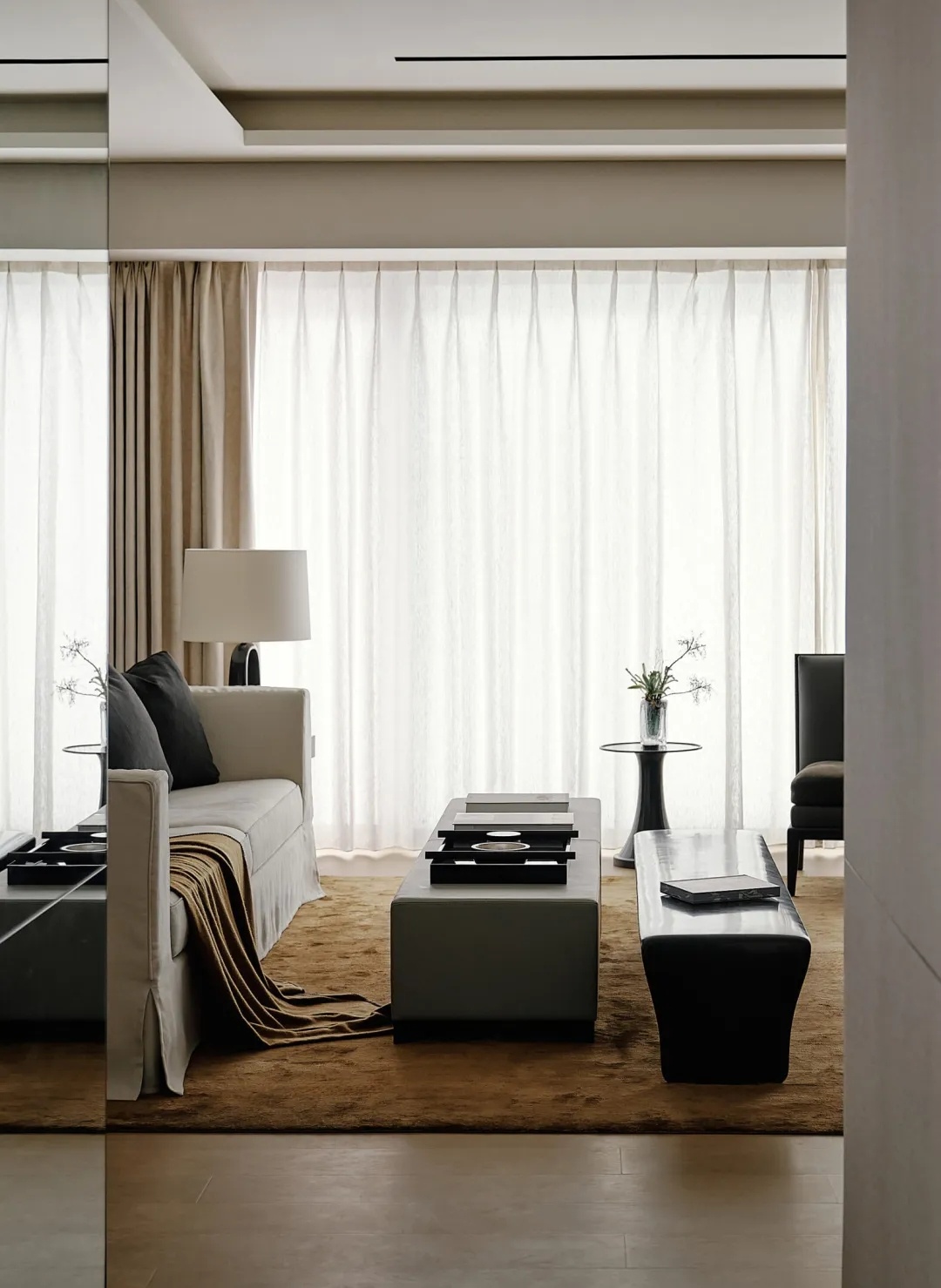 龙盛湾上A户型样板房丨中国上海丨月梁建筑-12