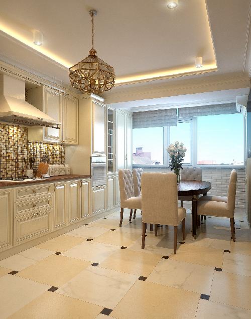 ЖК Шуваловский 90㎡公寓设计项目-18