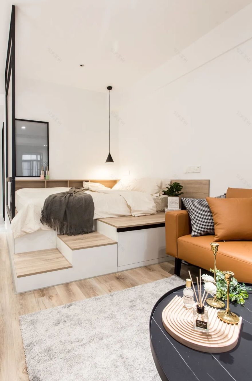 42㎡小公寓翻新记 · 暗黑空间变时尚一人居丨中国武汉丨尔屿设计-30