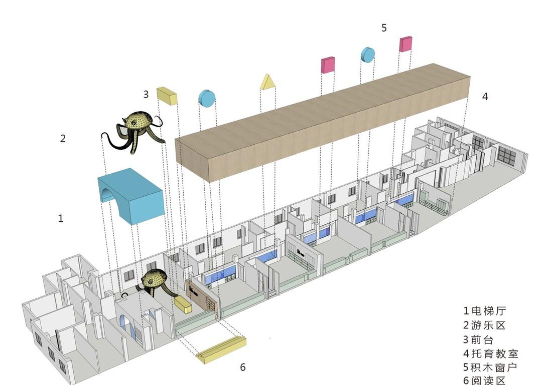 积木空间,释放孩子天性的早教设计-8