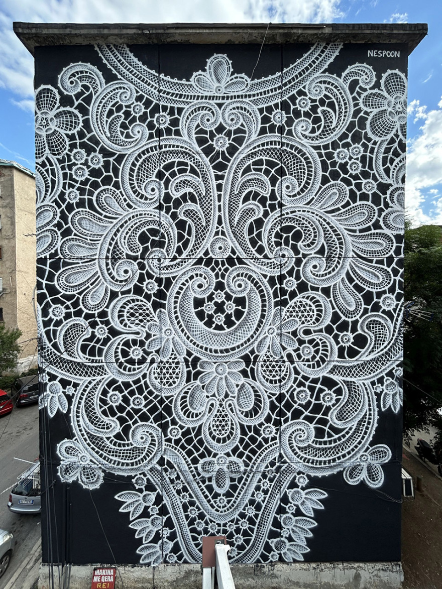 DOMOTEKA蕾丝壁画丨波兰华沙丨NeSpoon-24